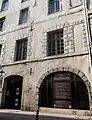 Façade principale de la Maison des « Mémoires à Carcassonne ».