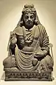Maitreya. env. IIe&nbsp;siècle. Loriyan Tangai, Gandhara. Musée indien Calcutta