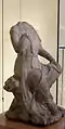 Maitreya, Buddha du futur. Chine, Dynastie Tang (618-907). Calcaire fin. H. 44&nbsp;cm.