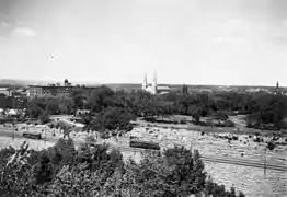 Le parc dans la décennie 1920