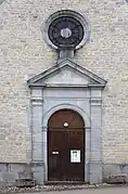 Portail de l'église.