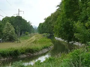 Le canal de Saint-Martory à Mancioux.