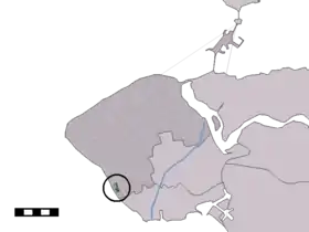 Localisation de Dishoek