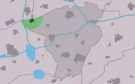 Localisation de Twijzelerheide