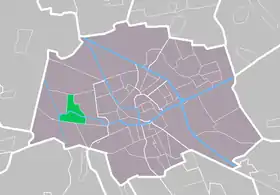 Localisation de Hoogkerk