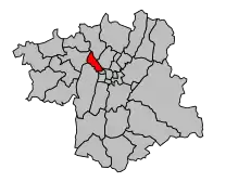 Canton de Fontaine-Sassenage avant 2015