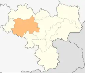 Localisation de Haskovo
