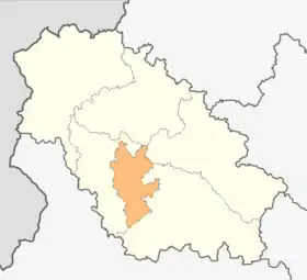 Localisation de Obchtina Kovatchevtsi