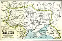 Définition des frontières à la suite de la conférence de Paris sur la paix, 1919