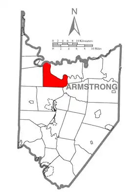 Localisation de Washington Township