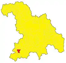 Localisation de Cartosio