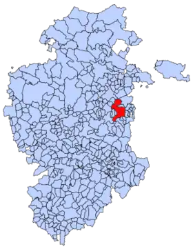 Localisation de Belorado