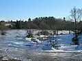 Doline du Creux-sous-Roche sous la neige