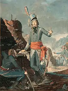 Le général Marceau (1798), estampe.