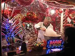 Barbe à papa.