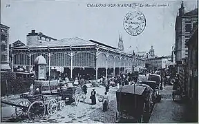 Sur une carte postale du début XXe&nbsp;siècle.