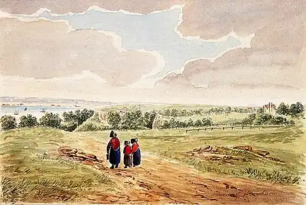 Les plaines au XIXe&nbsp;siècle.