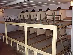 Chambrée pour l'équipage (Casemate no&nbsp;35/3).