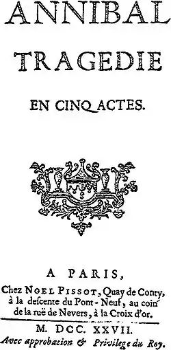 Image illustrative de l’article Annibal (Marivaux)