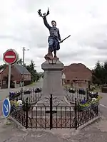Monument aux morts à Marly.