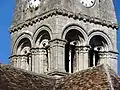 Étage de beffroi, vue depuis le sud-est.