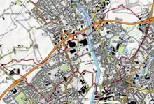 Carte topographique