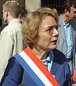 Trois députées du groupe : (de gauche à droite)Marie-Hélène Amiable, Martine Billard et Marie-George Buffet.