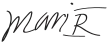 Signature de Marie Ire