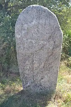 Copie de la statue-menhir de Mas-Viel n°2