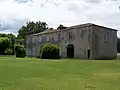 Façade est du bâtiment principal (juil.&nbsp;2012)