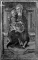 La Vierge et l'Enfant intronisés