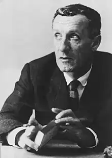 Photographie du philosophe français Maurice Merleau-Ponty