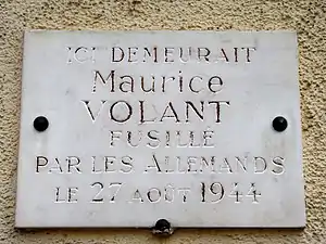 Plaque au no&nbsp;4.