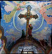Une mosaïque du mausolée.