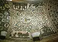 Les mosaïques de Santa Costanza avec des vignes et des putti vendemmianti