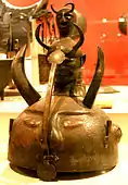 Heaume datant de l’époque des Sajides.