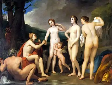 Le Jugement de Pâris (v. 1757).