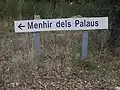 Panneau de direction.