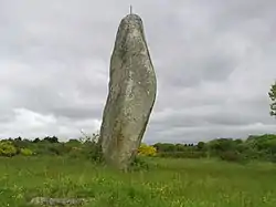 Image illustrative de l’article Menhir de Minhir