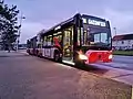 Mercedes-Benz Citaro G C2 NGT no&nbsp;414 sur la 5, faisant une pause, au terminus "Oasis Centre des expositions"