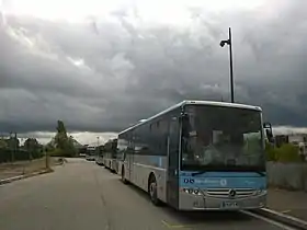 Ligne de l'Établissement Transdev d'Ecquevilly.