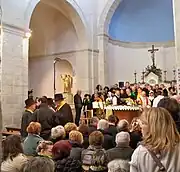 La messe aux truffes de Richerenches.