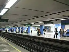 Quai de la station.
