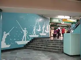 Quai de la ligne 4.