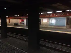 Image illustrative de l’article Giulio Agricola (métro de Rome)