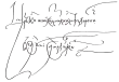 Signature de Michel Ier