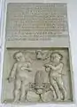 Épitaphe de Paul et Wolfgang von Freyberg (vers 1520); putti de Hans Daucher&nbsp;(de)