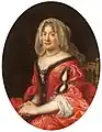 Pierre Mignard. Portrait d'une femme en costume polonais, très probablementFrançoise Mignot