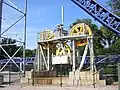 Millennium Force : moteur du lift à câble.