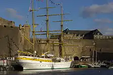 Mircea sous le château de Brest en 2008.